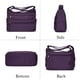 thumbnail image 4 of VOLGANIK ROCK RFID Monederos para Mujer Tela Nylon Multi Bolsillo Bandolera Bolso de Viaje para Mujer, 4 of 5