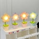 thumbnail image 3 of Mini Flor Luz de Noche Lámpara de Mesa Pequeña Decoración de Escritorio Dormitorio Atmósfera Luz Juguete para Niños Regalo de Vacaciones, 3 of 10