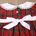 thumbnail image 4 of Kid Baby Girls  Sister Matching Clothes Short Sleeve Romper Dress, 4 of 5