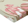 thumbnail image 2 of Ambesonne Easter Fitted Sheet 2 Pcs Set, Pastel Toned Eggs Birds, California King, Multicolor, 2 of 3