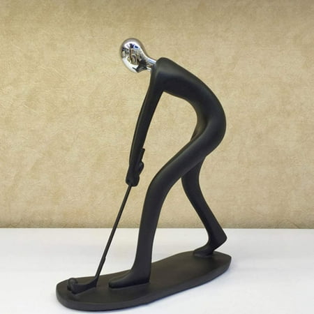 2pcs Abstract Resin Golfer Statues Sportsman Sculpture Home Decoration Statue For Sports Black Canada - Golf Statues Home Decorating 2pcs Abstract Resin Golfer Statues Sportsman Sculpture Home Decoration Statue For Sports Black Canada - Golf Statues Home Decorating