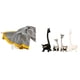thumbnail image 1 of Manta De Granja A Rayas Con Figura De Jirafa De Cerámica, Decoración Moderna Para El Hogar, Dormitorio, Sofá, Cama, Silla Y Oficina, Estantería Central., 1 of 8