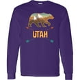 thumbnail image 3 of Inktastic Utah Vacation Bear Silhouette Long Sleeve T-Shirt, 3 of 5