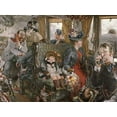 thumbnail image 2 of Von Menzel, Adolf 18x14 Black Ornate Wood Framed with Double Matting Museum Art Print Titled - On The Train, Observed From Life, 2 of 4