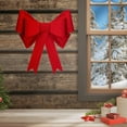 thumbnail image 6 of Honeeladyy Red Christmas Wreath Bows, 7.87"x9.44", for Garland, Gifts, Parties, Indoor/Outdoor Holiday Decor, 6 of 6