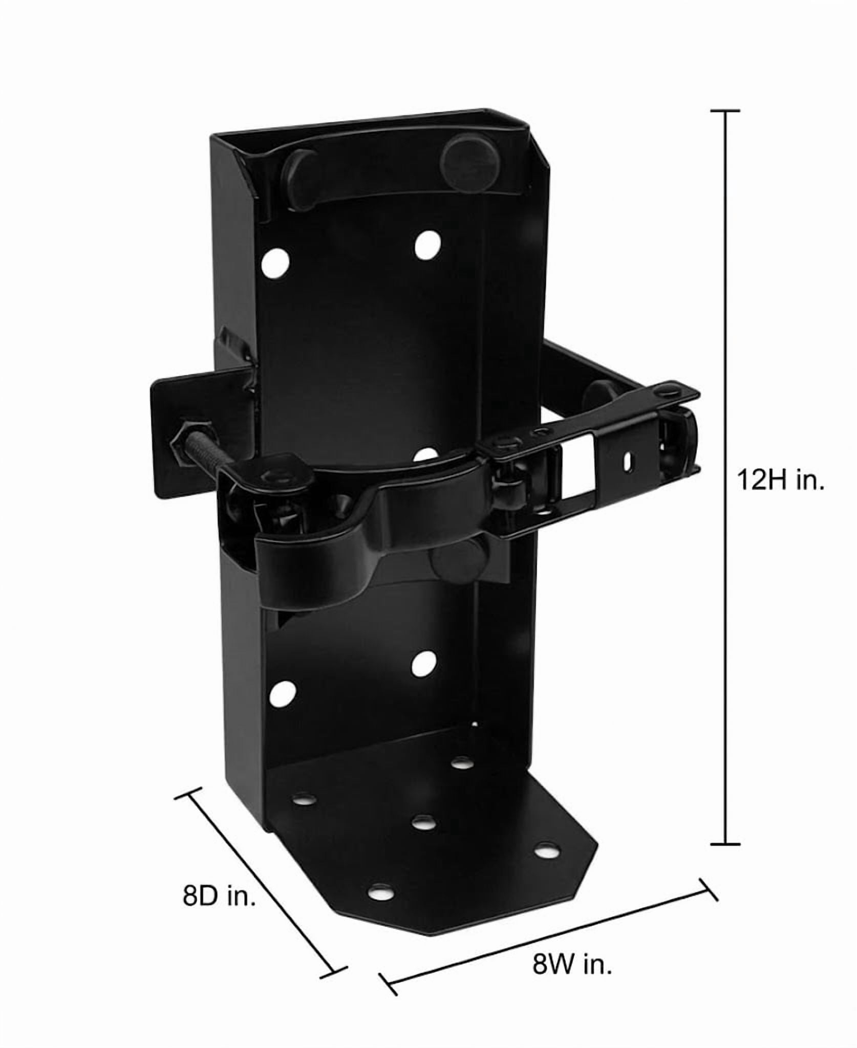 Amerex 807 Vehicle Bracket for a 5lb. Fire Extinguisher, Heavy Duty - Black