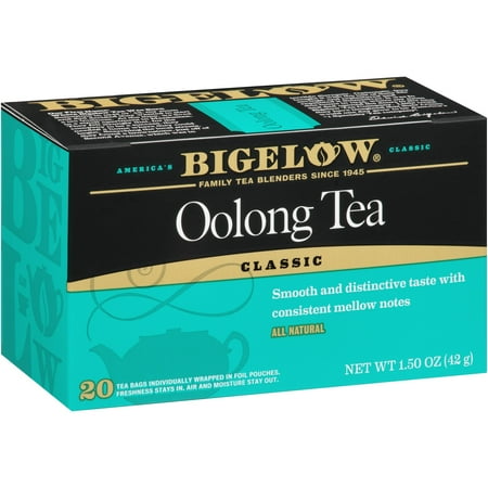 (6 Boxes) Bigelow, Oolong, Tea Bags, 20 Ct (Best Type Of Oolong Tea For Weight Loss)