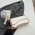 thumbnail image 2 of Mujeres pequeñas bolso cuadrado pu cuero bolso simple colla, 2 of 9