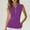 Purple, variant on QUINDOS Womens Tank Tops 2025 Basic Brown Summer Sports Breathable Mesh Tank Tops Zipper T-shirt Baseball Sports Shirt Top Camisoles for Women