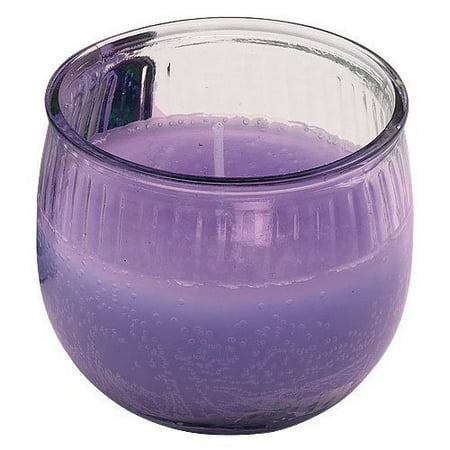 Nicole Home Collection Old Williamsburgh Candle in Globe Style Glass Container, Lilac, 3 oz.