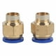 thumbnail image 3 of Conector rápido recto, tubo de aire de 14 mm Accesorios de empuje neumáticos Conector rápido neumático Integración perfecta, 3 of 12