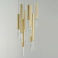 thumbnail image 4 of ET2 Lighting - Diaphane - 32.5 Inch 45W 9 LED Pendant-Gold Finish - ET2 Lighting, 4 of 5
