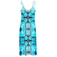 thumbnail image 6 of Brilliant Blue Abstract Sleeveless Dress dresses for women clothes sexy short dresses daring, 6 of 6