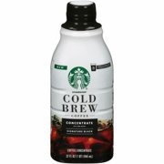 2X-Starbucks Cold Brew Signature Black Coffee Concentrate - 32 fl oz