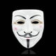 thumbnail image 1 of V Mask Anonymous Steampunk Horror Scary Cosplay máscaras de Halloween para la cara, decoración de fiesta, accesorios, máscara reutilizable, 1 of 4
