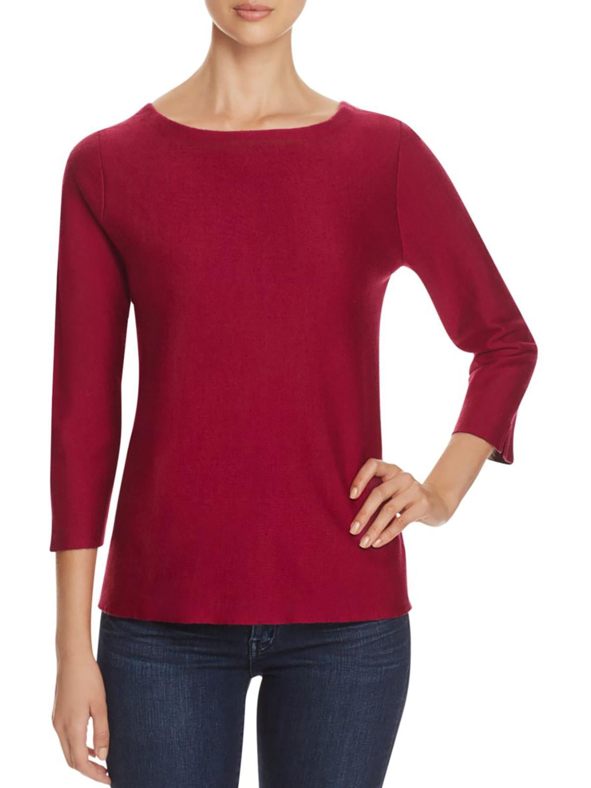 Hilary Radley Ladies' 2fer Sweater/XL/Wine - Walmart.com