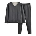thumbnail image 1 of Men's Thermal Underwear Set Lined Base Layer Winter Warm Long for Cold Weather Comfort, 1 of 9