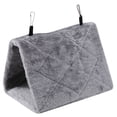 thumbnail image 1 of Hamaca de Felpa Suave, Jaula Colgante, Tienda de Campaña para Pájaros, Loros, Cama Cálida de Invierno, Juguete para mascotas para un unen un Lugar Acogedor de Descanso, 1 of 7