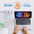 thumbnail image 3 of Cat6 Ethernet Cable, 60ft 20M Gray - RJ45, LAN, 24AWG UTP CAT 6, Network, Patch, Internet Cable - (60 Feet, Gray), 3 of 7