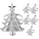 thumbnail image 3 of 6 broches para servilletas de árbol de Navidad, anillos para servilletas de árbol de Navidad, soportes decorativos para servilletas navideñas, 3 of 7
