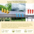 thumbnail image 4 of 25 Pcs Galvanized Metal Roof Panels Hardware Roofing Sheets, Gray, 4 of 6