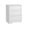 White, variant on 3-Drawer Modern Wooden Dresser Tall Storage Chest with Wide Top for Bedroom Living Room Hallway - Walnut