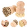 thumbnail image 4 of 2 Pcs Brosse à Récurer pour Évier de Cuisine (Couleur Bois), 4 of 9