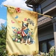 thumbnail image 3 of Australian Cattle Dog Celebrates Spring and Enjoys a Happy Easter House Flag 28x40in Double Sided Heeler Lover Gifts Outdoor Decor - 02001, 3 of 5