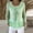 Green, variant on XPMWRP Womens Lace Long Sleeve Top Sheer Floral Lace Blouse with Tie Neck and Ruffle Trim Black L