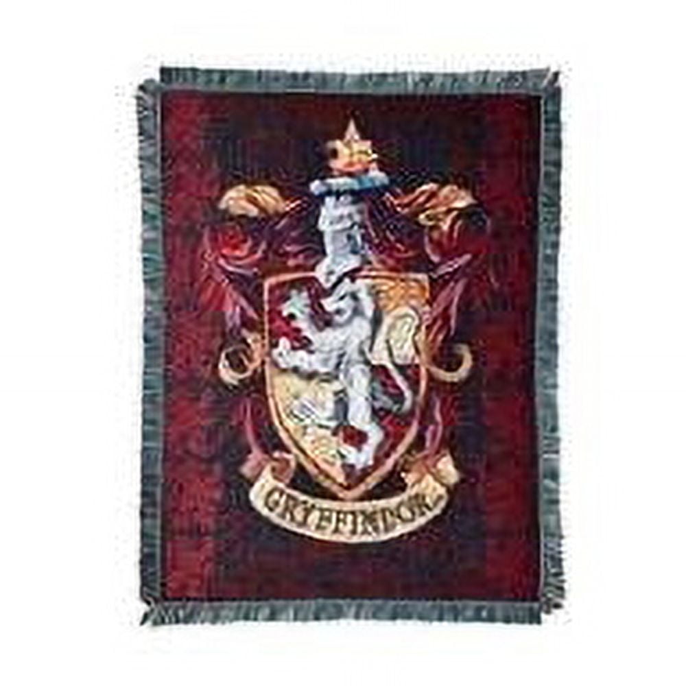 Harry Potter Gryffindor Woven Tapestry Throw Blanket