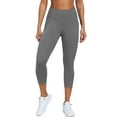 thumbnail image 6 of NELEUS Womens High Waist Capri Yoga Leggings Cropped Pant for Workout with Two Pockets,Gray,US Size 2XL, 6 of 9