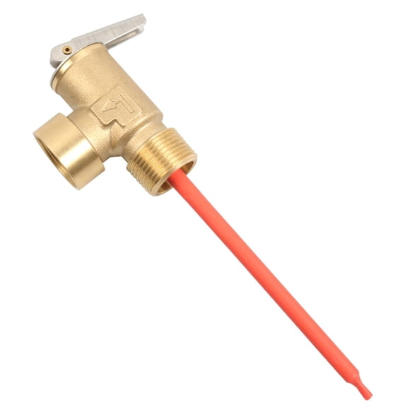 Válvula de alivio para calentador de RV, accesorios de acero inoxidable, fácil de instalar, repuesto, 150 PSI, válvula de liberación de agua caliente