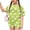 Green, variant on Girls Summer Clothes Size 7-8 Cute Funny Animal Print 2 Piece Outfits Tracksuit Casual Short Sleeve T Shirt and Elastic Waist Shorts Clothing Sets Red 7-8 Years