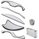 thumbnail image 1 of Stainless Steel Gua Sha Massger Muscle Pain Relief Scraper Lymphatic Drainage Tool Anti Cellulite Paddle Massager, 1 of 5