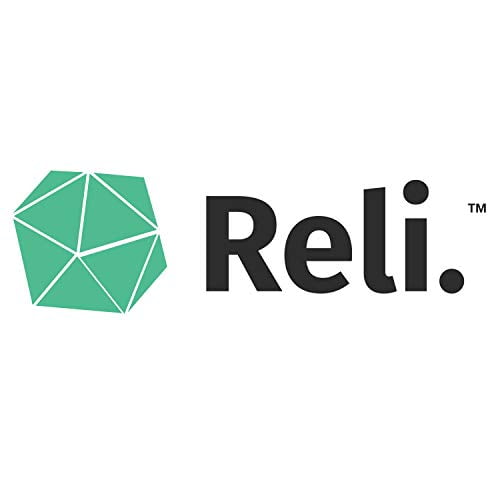 Reli. Compostable 16-25 Gallon Trash Bags | 50 Count | ASTM D6400 | Green |  Eco-Friendly | For Compost