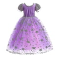 thumbnail image 2 of Vestido de princesa Rapunzel para niñas, vestidos morados elegantes, disfraz de carnaval elegante, vestidos de noche para graduación, vestidos de juego de rol de Halloween, 2 of 3