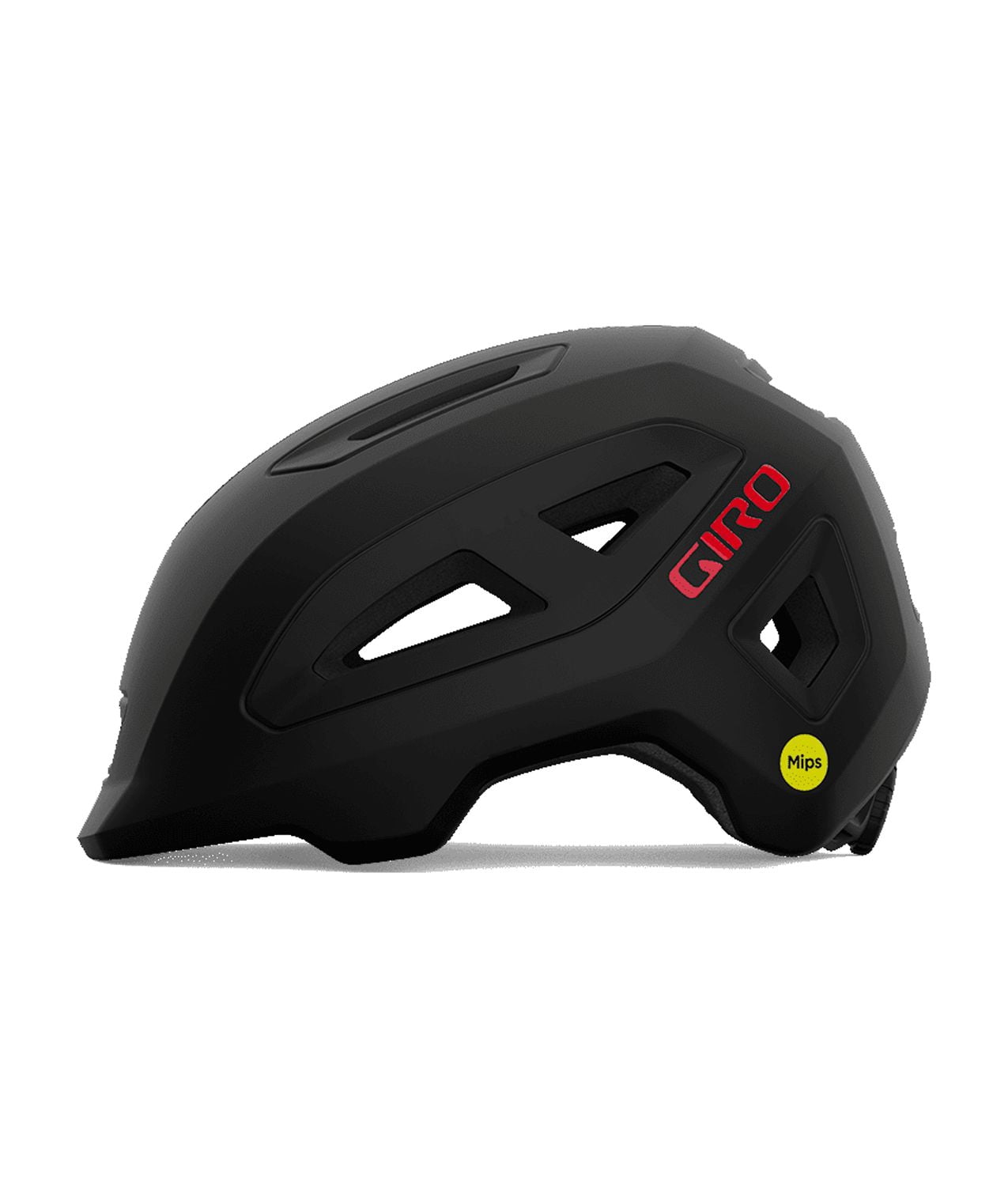 Giro Scamp Mips II Youth Bike Helmet - Matte Black/Red - Size XS (45–49 cm)