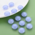 thumbnail image 7 of 500gs Imitation Jelly Acrylic Beads Flat Round Medium Slate Blue 17x9.5mm Hole: 2mm about 316pcs/500g, 7 of 7
