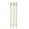 thumbnail image 3 of 10 Paquetes De Extensores De Colr Baoblaze Cadena de extensión de Joyería 75 Mm oro, 3 of 6