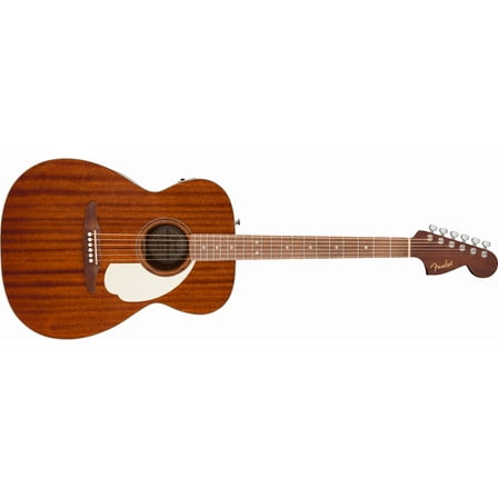 Fender California Standard Monterey E with Sapele Top and Ivory Pickguard (Natural Sapele)