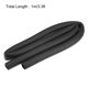 thumbnail image 2 of Tubo de espuma NBR Uxcell para soporte de agarre de manija aislamiento de tubería 14mm x 24mm Negro, 2 of 6
