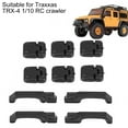thumbnail image 1 of 1set Plastic Car Door Hinges and Doors Handles for  TRX4 1:10 RC Crawler, 1 of 8