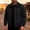 Black, variant on Xdegoge Mens Suede Leather Bomber Jacket Vintage Snap Button Up Motorcyle Coat Casual Fall Lightweight Everyday Outerwear