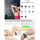 thumbnail image 4 of Pulsera pantalla táctil Reloj inteligente Monitoreo de frecuencia cardíaca IP68 Fitness Track Rojo Verde, 4 of 5