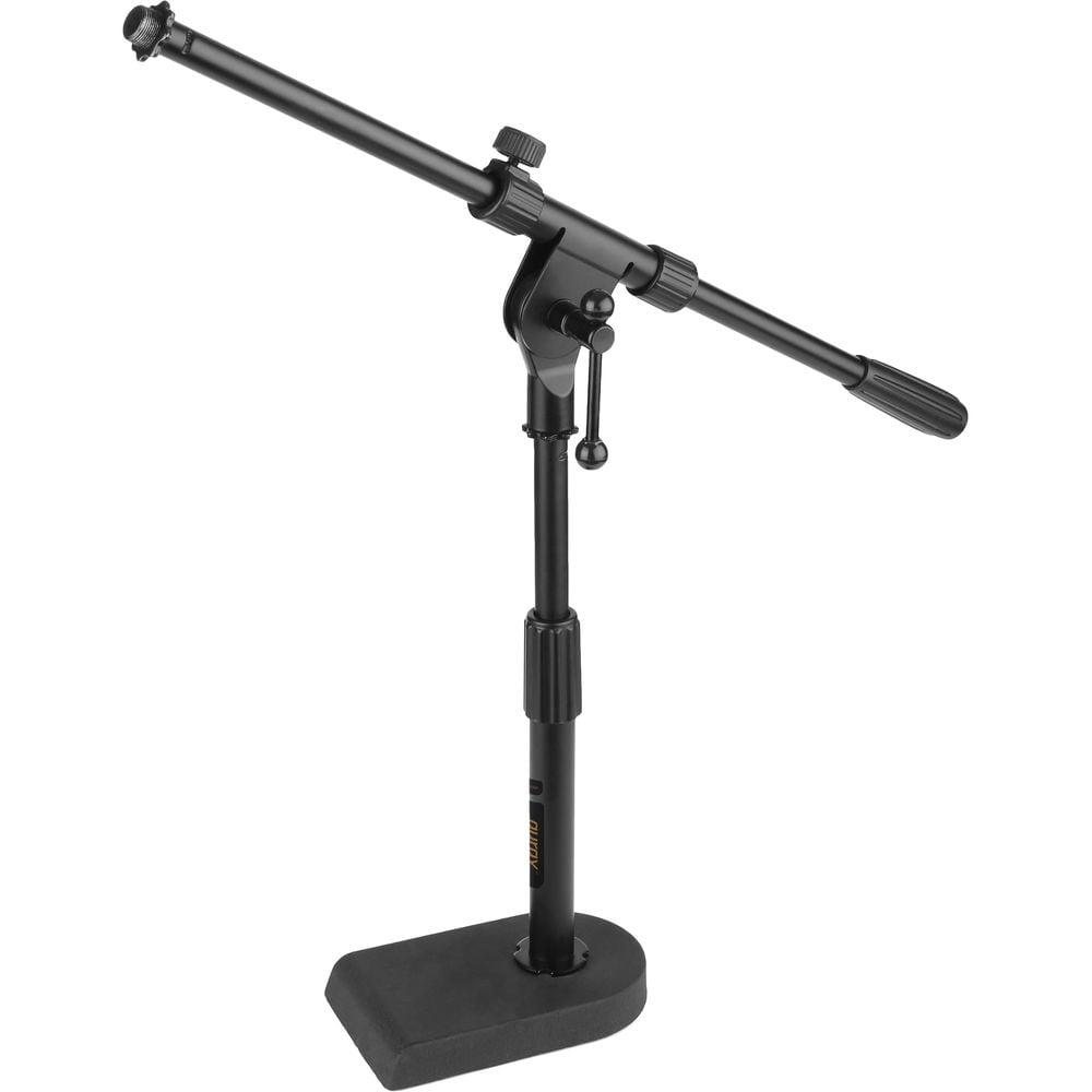SOLOMON MiCS LoFReQ Dynamic Capture Mic (Black) with MS-5340 Kick Microphone Stand & XLR Cable Bundle