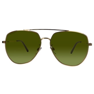 Versace VE2161 100287 42M Gold/Grey Aviator Sunglasses For  display picture 1