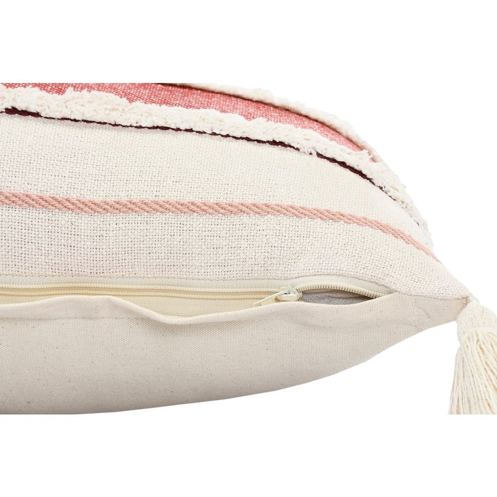 LR Home Garnet Quarry Striped Lumbar Throw Pillow