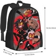 thumbnail image 3 of Helluva Boss Backpack,3d Print Laptop Backpack Lightweight Casual Daypack Bookbag 16.5 In, 3 of 8