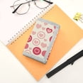 thumbnail image 7 of JIALIOU Nylon Trifold Card Wallet with ID Window Zipper Pocket for Men Women Teen Heart on Circle, 7 of 7