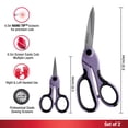 thumbnail image 5 of SINGER ProSeries Fabric and Detail Scissor Set, 2-Piece, Lilac, 5 of 10